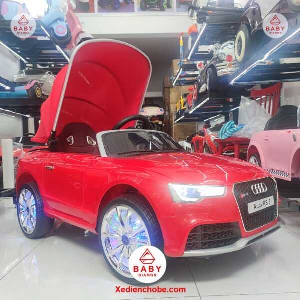 Xe điện cho bé Audi RS5 - Hàng bản quyền được cấp phép sản xuất, 1-6 tuổi