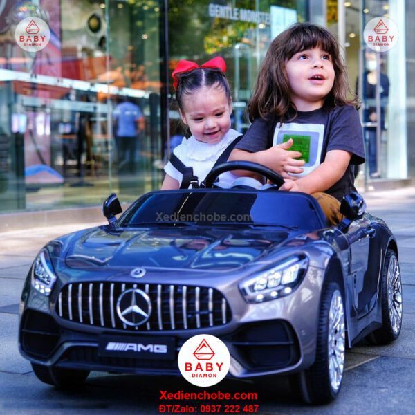 Ô tô điện trẻ em Mercedes AMG HM 2588, 2 chỗ nhỏ, 1-6 tuổi