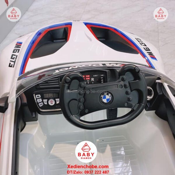 Xe điện trẻ em BMW M6 GT3 6666 R bản quyền, 1-5 tuổi