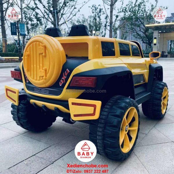Xe hơi điện trẻ em địa hình JEEP BRJ 2019, 1-10 tuổi
