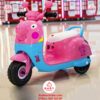 Xe máy điện trẻ em Heo Peppa KL 6588, 2-4 tuổi