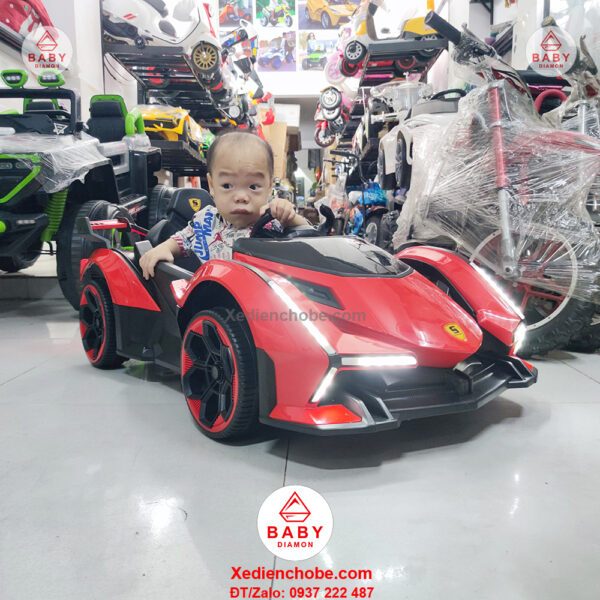 Xe điện cho bé Lamborghini Vision HT 9588 siêu đỉnh, 1-4 tuổi