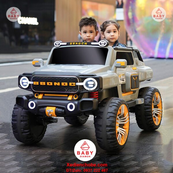 Xe điện trẻ em Jeep QM 150 tải trọng lớn, 1-10 tuổi