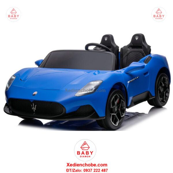 Xe điện cho bé 2 chỗ ngồi Maserati MC20 bản quyền S 313, 1-10 tuổi, tải 70 ký