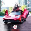 Xe điện cho bé 2 chỗ ngồi Maserati MC20 bản quyền S 313, 1-10 tuổi, tải 70 ký