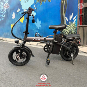 Xe đạp điện gấp gọn YIGE T14, bỏ cốp ô tô