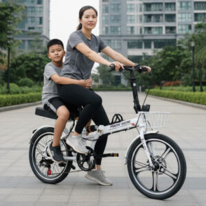 Xe đạp trợ lực gấp gọn Trường Vương Fujix, Pin rời, thương hiệu Việt Xe đạp trợ lực gấp gọn Trường Vương Fujix, Pin rời, thương hiệu Việt